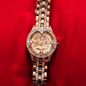 Iced Out Elgin Watch